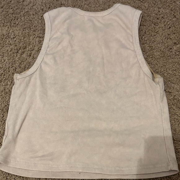 Altar'd State Cream Tank with Brown Desert Scene - Picture 2 of 3